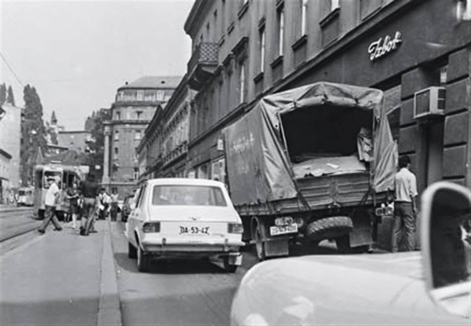 Draškovićeva ulica 1980-ih godina